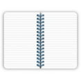 thumbnail image 3 of Tuscan Delight | 5.25x8.25" Compact Wire Journal | Non-Dated | Foil Stamped Cover | BrownTrout, 3 of 8