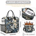 thumbnail image 5 of Pioneer Flower Floral Print Pattern Womens Lunch Box for Work,Insulated Large Lunch Bag for Tween and Teen,Loncheras Para Mujer,Leakproof Adult Lunch Bag for Work,Beach,Travel,Picnic,Camping, 5 of 7