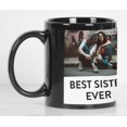 thumbnail image 4 of Printtoo PersonalizedPhotoCollage CoffeeMugBest Sister Ever Custom Picture Ceramic CupDishwasher & Microwave Safe- 11 Oz -Black, 4 of 6