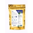 thumbnail image 4 of Incas 100% Usda Organic Butterfly Pea Flower 4.41 Oz (375+ Cups) Direct From Source Thailand Non Gmo Verified Dried Caffeine Free Gluten Free Vegan Rich In Antioxidants Free Ebook, 4 of 7