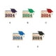 thumbnail image 5 of Bearachild Estuche de madera para tarjetas de graduación, regalo para la universidad y la escuela secundaria, el libro de tarjetas de graduación Artesanía Púrpura, 5 of 6