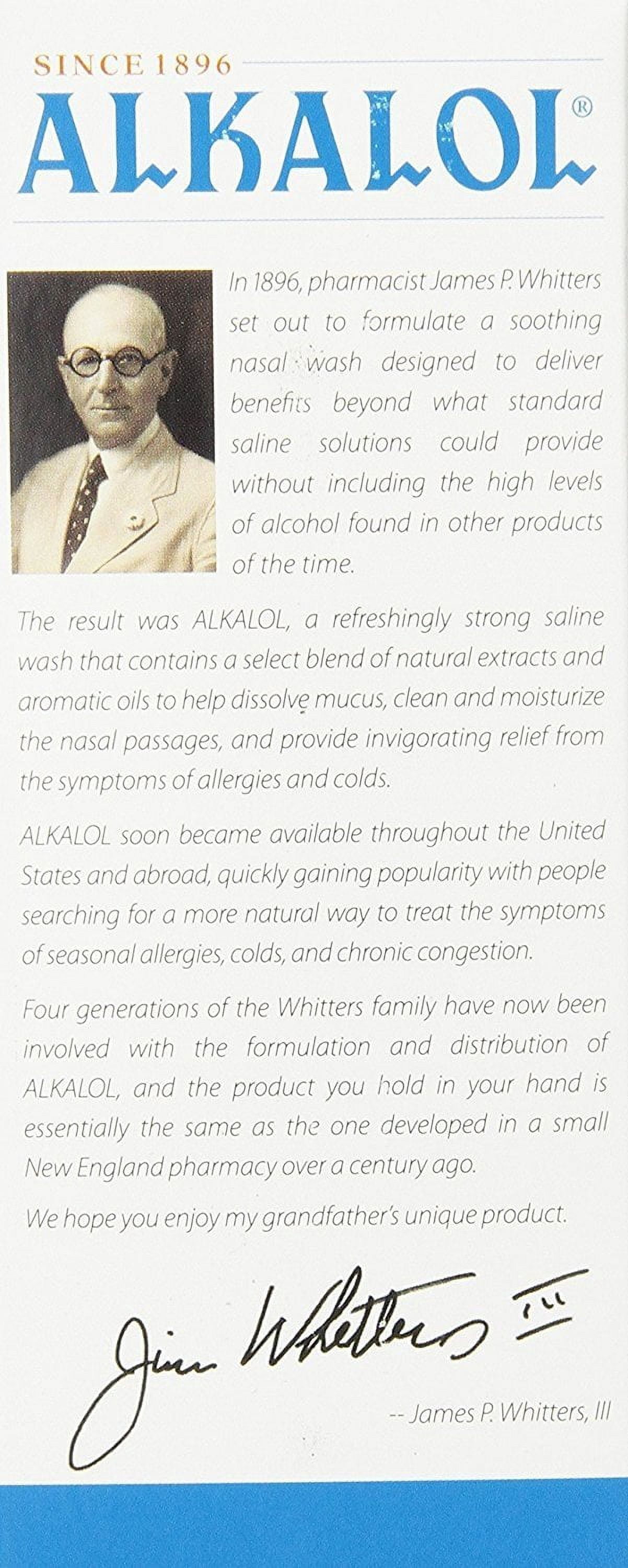 Alkalol Nasal Wash Kit 16 oz
