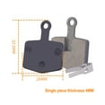 thumbnail image 2 of Disc Brake Pads Organic Compound Disc Brake Pads Sintered Metal Compound, 2 of 10
