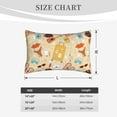 thumbnail image 3 of Pillow Covers, summer travel Fuzzy Pillow Cases Queen Size with Hidden Zipper, Comfy Bedding Counch Throw Decorative Pillowcase, Soft Pillow Protectors Mult Sizes 14x20, 3 of 5