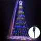 thumbnail image 1 of Luces Solares Navideñas Exterior 206led 2m Ip65 Rgb Rgb, 1 of 1