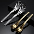 thumbnail image 3 of 4pcs Sturdy 316 Stainless Steel Spoons: Stylish, Comfortable and Versatile!, 3 of 11