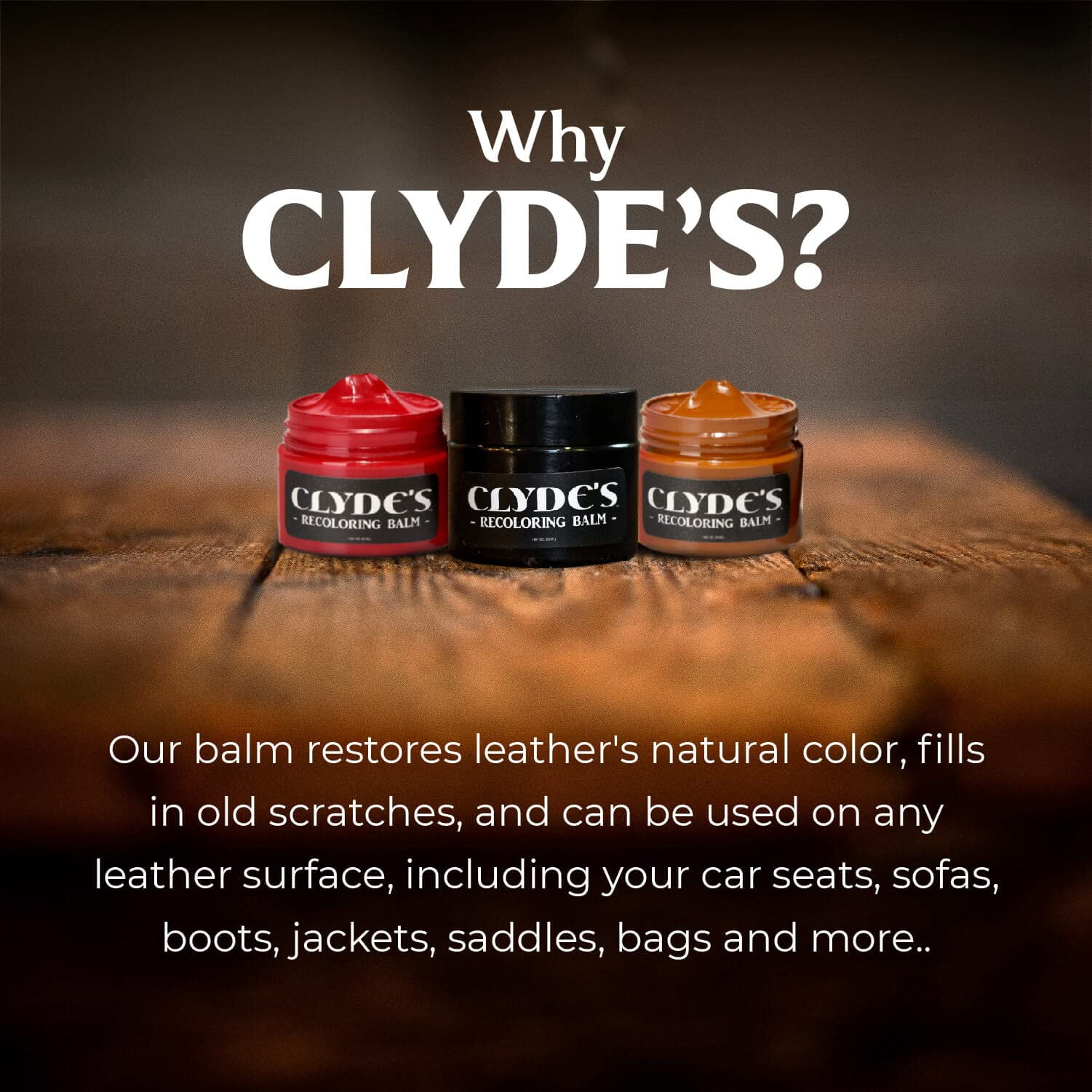 😱 TODAY ONLY: Recoloring Balm for $1 ONLY 😱 - Clyde's Leather Company