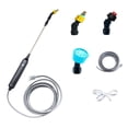 thumbnail image 1 of QualitChoice Outil d'Arrosage Portable Pratique et Efficace Assistant d'Irrigation Extensible en Acier Inoxydable Rechargeable 3 Buses, 1 of 6