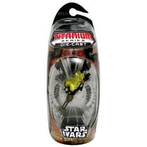 Star Wars Titanium Series 2006 Speeder Bike with Luke Skywalker Diecast Vehicle