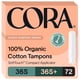 thumbnail image 1 of Aplicador orgánico Tampon Cora, paquete múltiple, 36 Super y 36 Super Plus, 1 of 9
