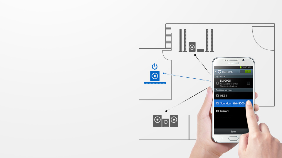 samsung 4.1 channel 220w soundbar system