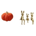 thumbnail image 1 of Escultura de almohada de de calabaza de Halloween, cojín decorativo para sofá, figura familiar, adorno relleno para cama, dormitorio, escrito, 1 of 8