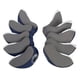 thumbnail image 1 of Juego de 10 fundas de cabeza de hierro para palos de golf de neopreno, para zurdos/diestros Azul real Sharpla Cubierta de cabeza de Golf Iron Club, 1 of 5