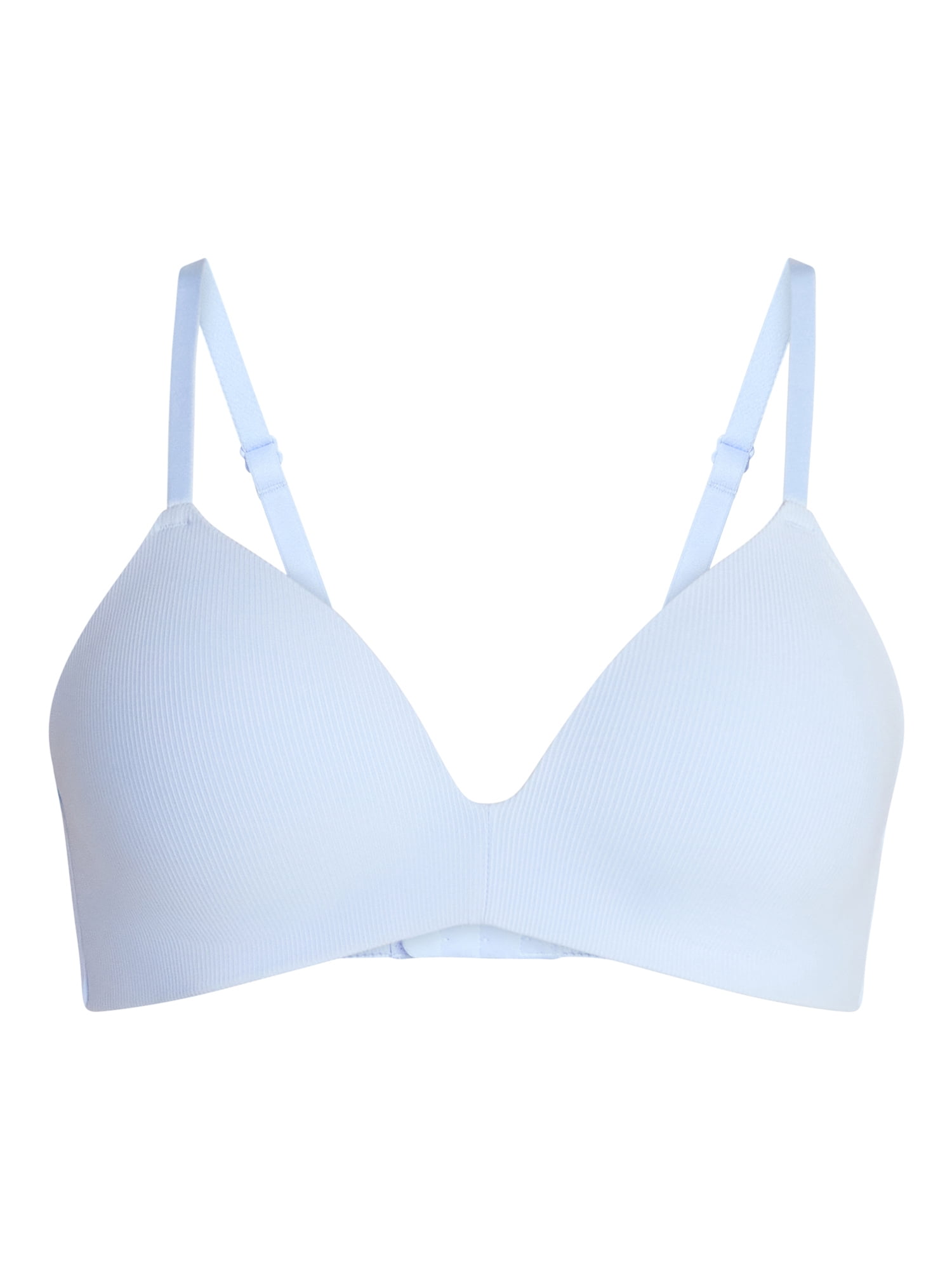 No Boundaries Wire Free Rib T-Shirt Bra, Women's 32A-44DDD