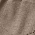 thumbnail image 4 of USNSM (M-5XL) Big and Tall Mens Casual Pants Elastic Waist Lightweight Loose Pleated Slacks Button Closure, Straight Leg Trousers With Pockets Brown XXXXL, 4 of 4