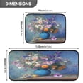 thumbnail image 3 of 2-Piece Kitchen Rugs Set Non-Slip Mats Carpet Floor for Kitchen, Bathroom (19.7"x27.6" & 19.7"x47.2") Vintage Style Vase, 3 of 7