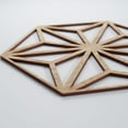 thumbnail image 5 of Ekena Millwork 11 3/8"W x 13 1/8"H x 1/4"T Small Hampton Decorative Fretwork Wood Wall Panels, Red Oak, 5 of 18