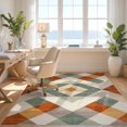 thumbnail image 3 of Design&I 5'x7' Ultra Soft Area Rug, Patchwork Abstract Geometric Contemporary Block Large Patterned None Fluffy Washable Non Shedding for Bedroom Living Room Home Office, 3 of 7