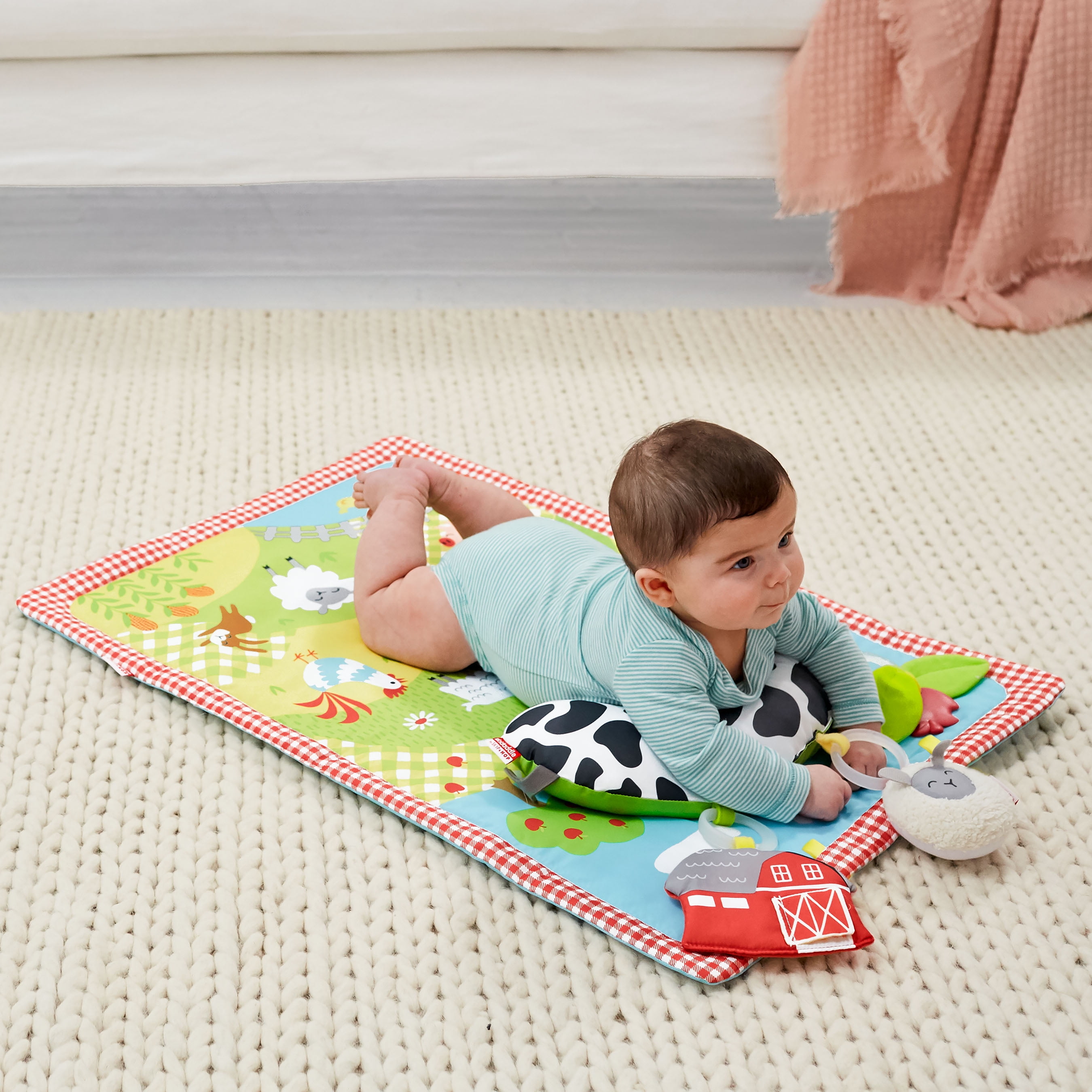 skip hop tummy time mat