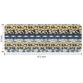 thumbnail image 7 of Blue Pioneer Flower Striped Pattern Kitchen Rug Mat,Kitchen Runner Rugs Non Skid Washable,Decorative Kitchen Floor Mats for Kitchen,Sink,Laundry,17"x47.2", 7 of 7