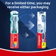thumbnail image 2 of Colgate 360 Deep Clean Toothbrush Pack, Medium Adult Toothbrushes, 2 Pack, 2 of 15