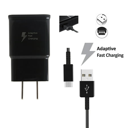 2 Pack Samsung Adaptive Fast Charger Usb C Cable For Galaxy S9 S9 Plus S8 S8 Note 8 Ep Ta20jbeugus Walmart Canada