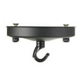 thumbnail image 7 of Ceiling Rose Hook Plate Ceiling Rose with Hook Chandelier Part Heavy Duty Lamp Base Hook Pendant Lamp Roof Sucking Disk Ceiling Hook Plate black, 7 of 7