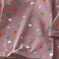 thumbnail image 6 of CAUYDY Toddler Boy Clothes Baby Girls Pajamas Long Sleeved Top Elastic Waist Pants 2PCS Set Comfy Little Kids Sleepers Fall Winter 3-4 Years,Purple, 6 of 6