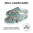thumbnail image 6 of KLL Animal Dog Pattern Adult Unisex Cozy Slippers,Fuzzy Slip-on Slippers TPR Sole Slippers Comfort Plush Home Footwear for Indoor & Outdoor-37/38, 6 of 7