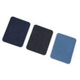 thumbnail image 3 of 3pcs DIY Patches Rectangular Jean Fabric Thickened Cloth Paste Garment Sewing Accessories, 3 of 9