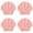 Khaki*4, variant on 4Pcs Microfiber Hair Towels, Drying Head Wraps for Women with Bow-Knot, Shower Cap Hair Turban Hair Wrap Bath Cap, for Curly Short or Long & Wet Hair Gift for Women