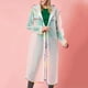 thumbnail image 1 of Capa de mujer, impermeable transparente de EVA para hombre y mujer, a la moda, larga, para exteriores, senderismo, montañismo, viajes, para adultos., 1 of 4
