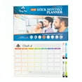 thumbnail image 2 of Busy Bee Calendar Planner – Nano Stick Monthly Planner – Waterproof and Reusable Dry Erase Calendar for Wall – Compatible with Any Flat Surface – Includes Marks, Erasers and Marker Holders, 2 of 6