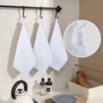 thumbnail image 4 of Sinland 12Pack Microfiber Cleaning Cloths Super Soft Dish Cloth Absorbent Cleaning Rags Multi Functional Cleaning Towels Dish Rags for Home, Kitchen 12 Inch X 12 Inch White, 4 of 7