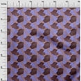 thumbnail image 3 of oneOone Cotton Flex Brown Fabric Leaves Diy Clothing Quilting Fabric Print Fabric By Yard 40 Inch Wide, 3 of 5