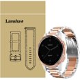 thumbnail image 1 of Pour la Bande Garmin vivoactive 4S, Sangles de Remplacement en Acier Inoxydable YOUkei à Libération Rapide pour Garmin vivoactive 4S, 1 of 3