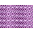 thumbnail image 1 of Ahgly Company Indoor Rectangle Patterned Dark Orchid Purple Area Rugs, 5' x 7', 1 of 6