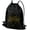 Black, variant on Black Lightning Logo Drawstring Backpack Sports Bag Sackpack 17" x 13", Perfect for Gym, Yoga or Practice