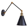 thumbnail image 4 of Aiwen Metal Light Fixture Industrial Retro Wall Mounted Lamp Swing Arm Wall Sconce, 4 of 10