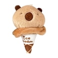 thumbnail image 3 of kusrkot Capybara Porte-Clés Jouet Animaux en Peluche Confortables Porte-Clés, 3 of 9
