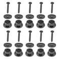 thumbnail image 4 of Guitar Strap Button, Easy To Install And Use Small In Size Strap End Pins, Zinc Alloy Material Durable For Bass Guitar Black, 4 of 8