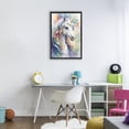 thumbnail image 3 of Stupell Industries Bohemian Pastel Colorful Unicorn Black Floating Frame Canvas Art, 17 x 25, by Creative Studio, 3 of 8