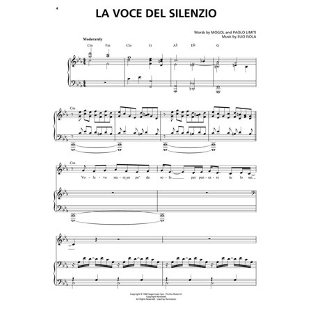楽譜　ベスト・オブ・アンドレア・ボチェッリ〜生きる〜(【2150221】／00284720／ピアノ・ヴォーカル／輸入楽譜（T）)