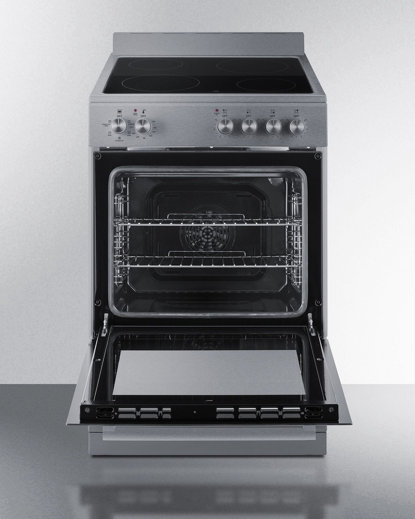 24" Wide Electric Smooth-Top Range