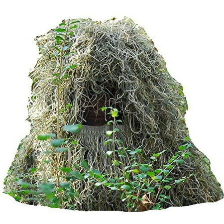 Ghillie Hood Turkey Hunting Ground Blind Camouflage