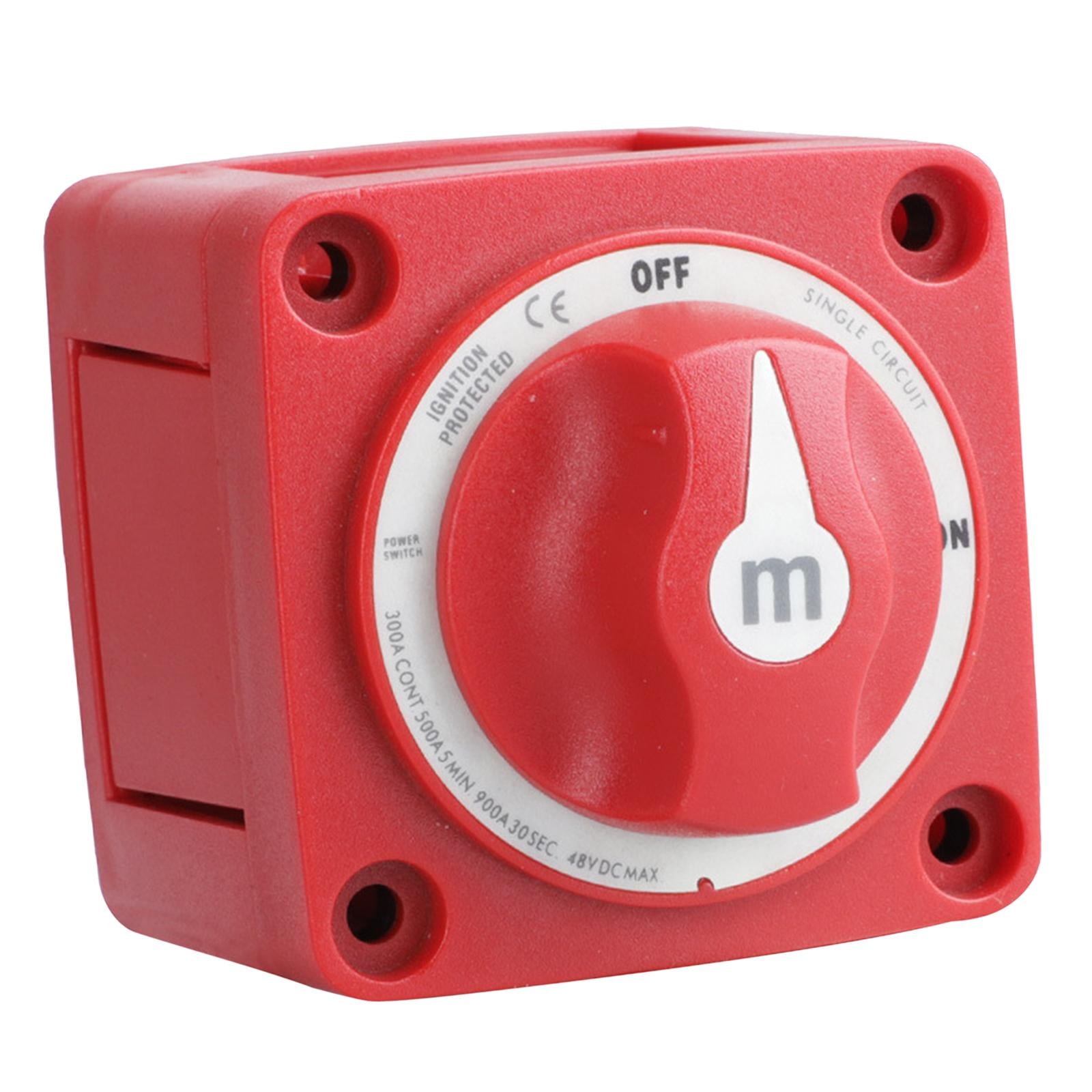 6006 Marine Electrical Battery Switch M SERIES Single Circuit, Accepts