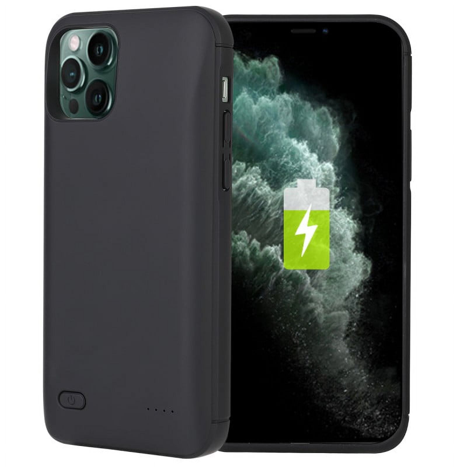 6500mAh Battery Charging Case For IPhone 12/12 Pro/12 Pro Max/12 Mini, Rechargeable Full Package Portable External Battery Case