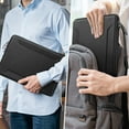thumbnail image 6 of Fintie Shockproof EVA Laptop Sleeve Case - Fits MacBook Pro/Air 13-14 Inch and iPad Pro 12.9, Black, 6 of 7