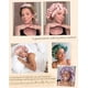 thumbnail image 4 of pc Satin Bonnet Silk Bonnet for Sleep Double Layer Satin Lined Hair Cap with Tie for Women Curly Hair, 4 of 4
