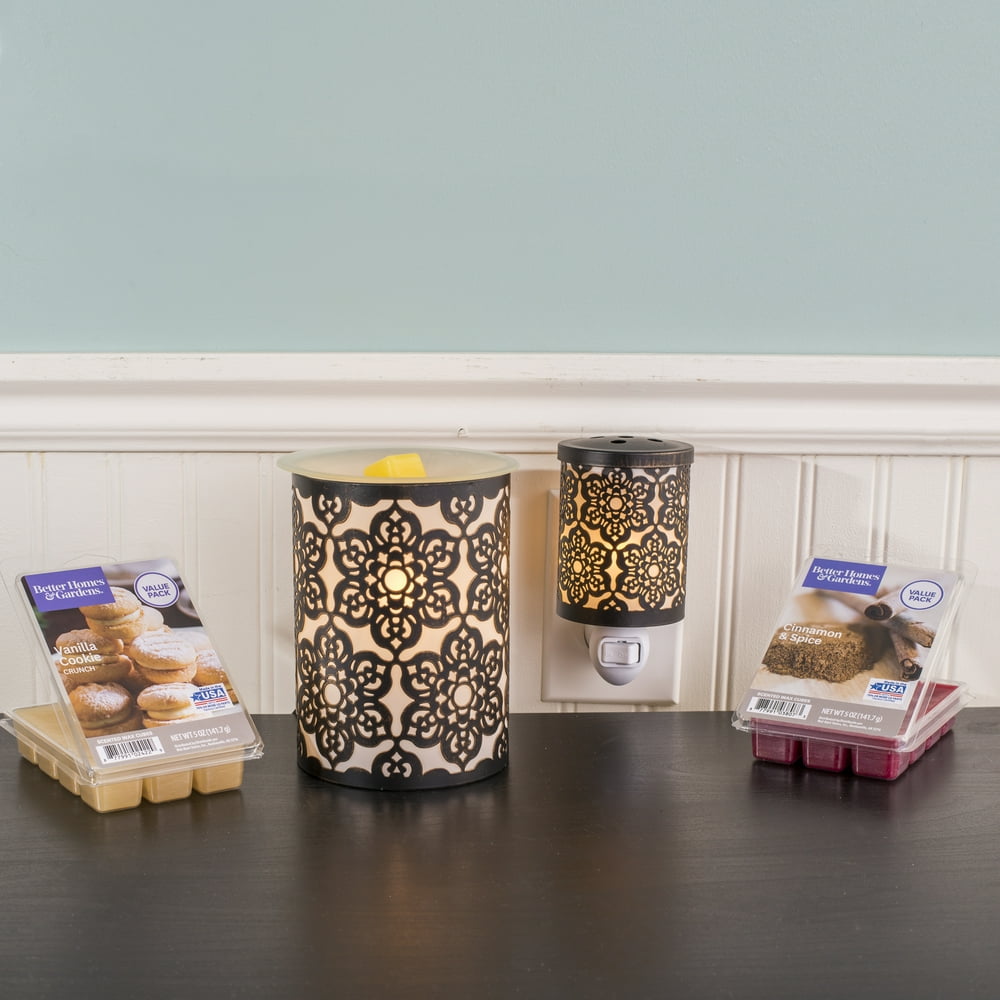 Better Homes and Gardens 4 Piece Wax Warmer Gift Set Juliet, 29